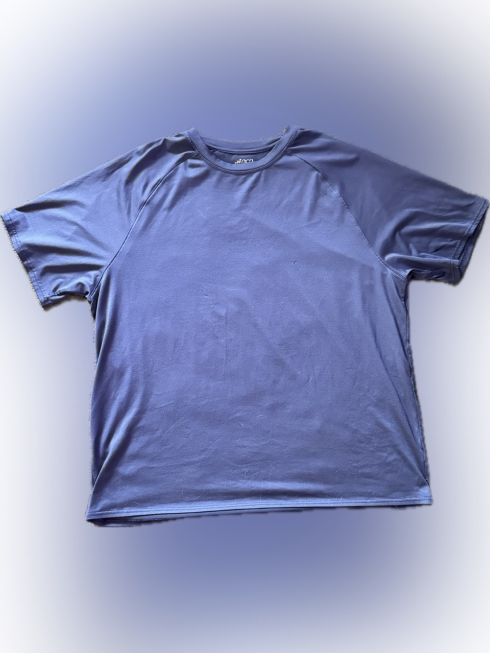 DCG Men's Navy Short-Sleeve Activewear Crewneck Tee